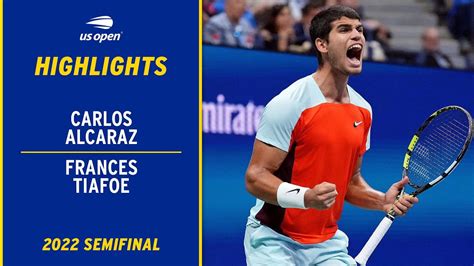 Carlos Alcaraz vs. Frances Tiafoe Highlights .